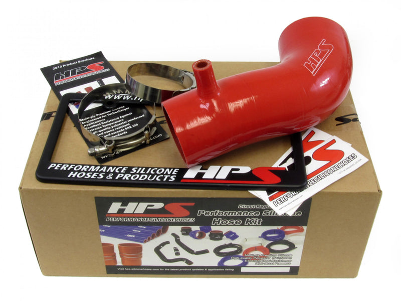 HPS Red Reinforced Silicone Post MAF Air Intake Hose Kit for Acura 13-15 ILX