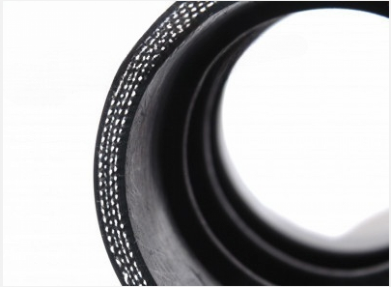 BOOST Products Silicone Coupler with single Hump, 3" ID, Black