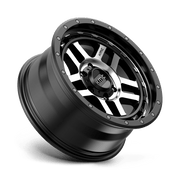 KM540 18X8.5 6X135 S-BLK MACH 00MM