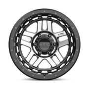 KM540 18X8.5 6X135 S-BLK MACH 00MM