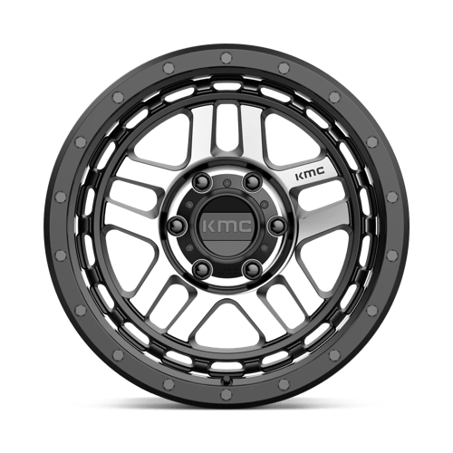 KM540 18X8.5 6X135 S-BLK MACH 00MM