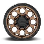 KM541 17X8.5 8X6.5 M-BRZ BLK LP 00MM