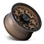 KM541 17X8.5 8X6.5 M-BRZ BLK LP 00MM