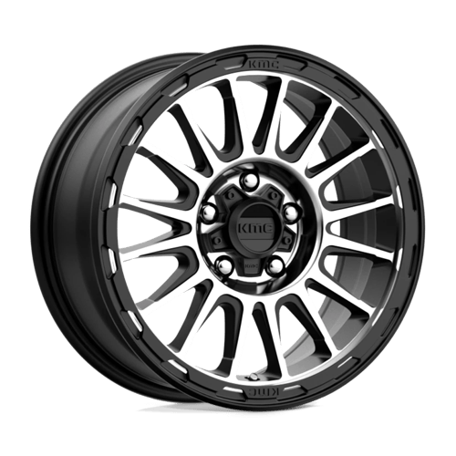 KM542 16X7 5X110 S-BLK MACH 30MM