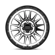 KM542 17X9 5X5.0 S-BLK MACH 18MM