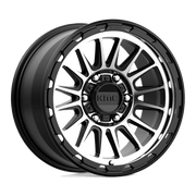 KM542 17X9 6X135 S-BLK MACH 18MM