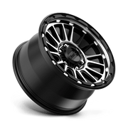 KM542 17X9 6X135 S-BLK MACH 18MM