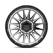 KM542 18X9 6X5.5 S-BLK MACH 00MM