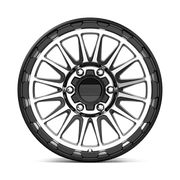 KM542 18X9 6X5.5 S-BLK MACH 18MM