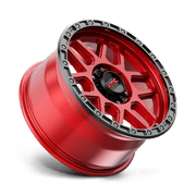 KM544 18X9 6X4.5 C-RED BLK-LP 18MM