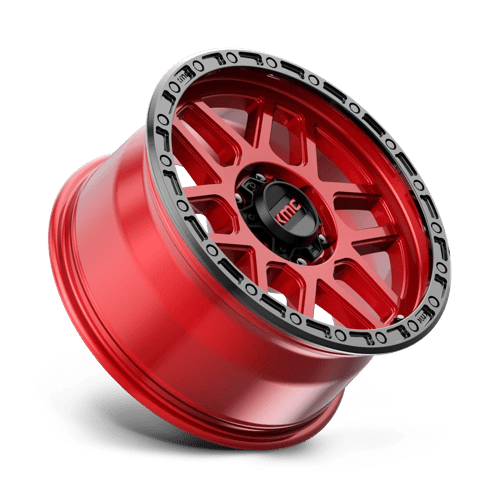 KM544 18X9 6X5.5 C-RED BLK-LP 18MM