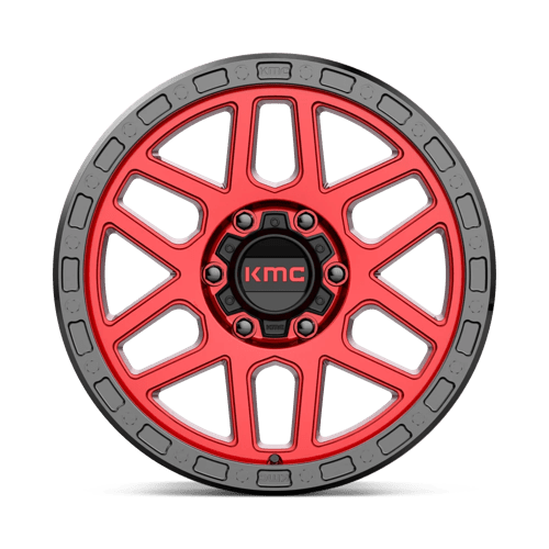 KM544 18X9 6X5.5 C-RED BLK-LP 18MM