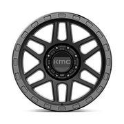 KM544 17X9 8X170 S-BLK GB LP -12MM