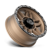 KM544 17X9 8X6.5 M-BRZ BLK LP -12MM