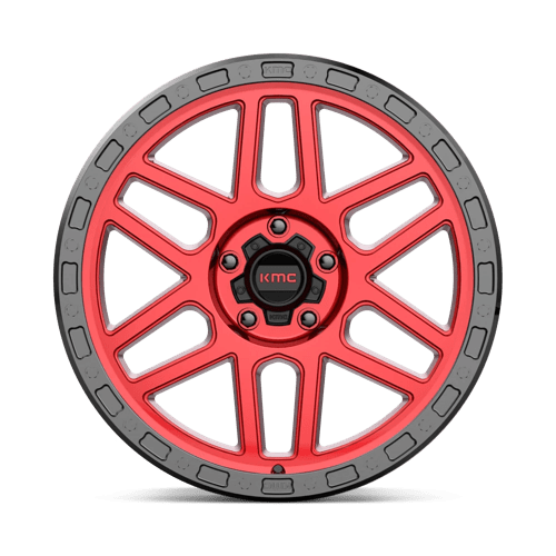 KM544 17X9 5X5.0 C-RED BLK-LP 18MM