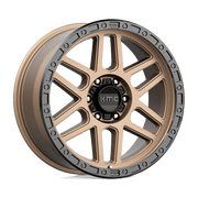 KM544 17X9 6X4.5 M-BRZ BLK LP 18 CB 66.1
