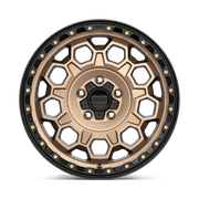 KM545 17X8 5X4.5 M-BRZ BLK LP 35MM