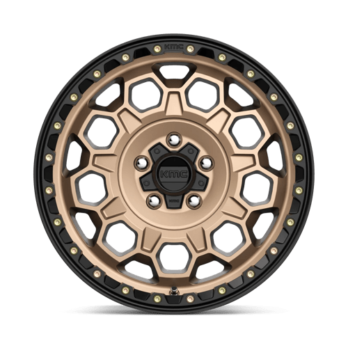 KM545 17X8 5X4.5 M-BRZ BLK LP 35MM