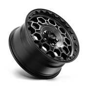 KM545 17X8 5X4.25 S-BLK GTCC 38MM