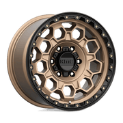 KM545 17X9 6X5.5 M-BRZ BLK LP 00MM