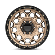 KM545 17X9 6X5.5 M-BRZ BLK LP 18MM