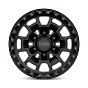 KM718 16X8 6X120 S-BLK 00MM