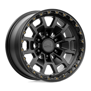 KM718 17X8.5 6X135 S-BLK 00MM