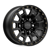KM718 17X8.5 6X135 S-BLK 18MM