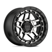 KM540 17X8.5 6X5.5 S-BLK MACH 18MM