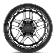 KM540 17X8.5 6X5.5 S-BLK MACH 18MM