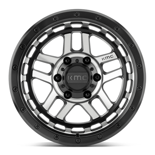 KM540 17X8.5 6X5.5 S-BLK MACH 18MM