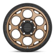 KM541 17X9 6X5.5 M-BRZ BLK LP -12MM
