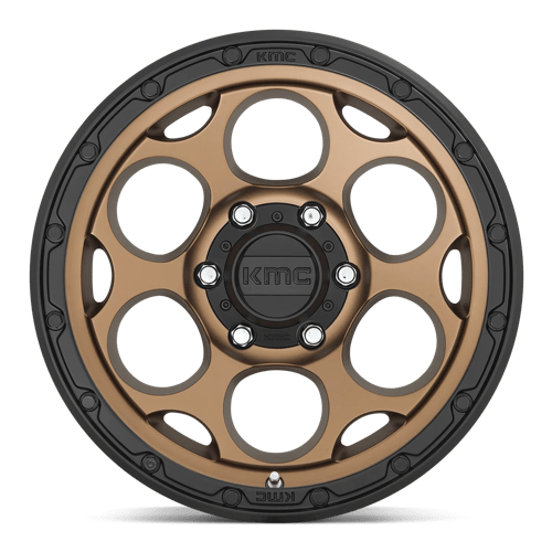 KM541 17X9 6X5.5 M-BRZ BLK LP -12MM