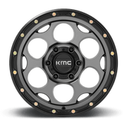 KM541 17X9 6X5.5 S-GRY BLK-LP -12MM