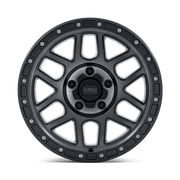 KM544 17X9 8X170 S-BLK GTCC -12MM