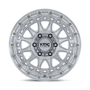 CRUX 17X8.5 6X135 87 +0 G-SLV-MCH-FC