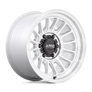 KM724 IMPACT OL 17X8.5 6X5.5 SLV-MACH +0
