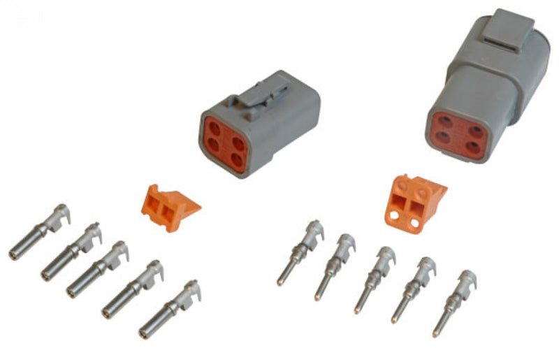 MSD Deutsch Connector - 4-Pin - 12-14 Gauge