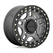 RECON UTV BL 15X7 4X137 G-MTL BLK-RG +38