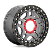 RECON UTV BL 15X7 4X156 G-MTL BLK-RG +38