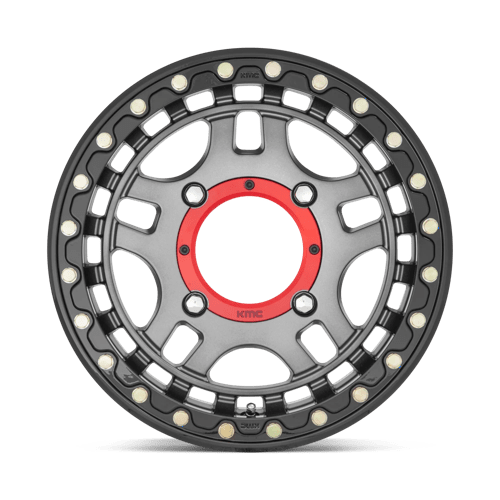 RECON UTV BL 15X7 4X137 G-MTL BLK-RG +38