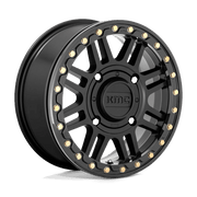CAGE UTV BL 15X6 4X137 S-BLK BLK-RG +38