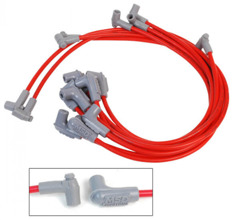 Super Conductor Spark Plug Wire Set, Small Block Chevy w/HEI Cap