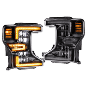 XB LED HEADS SUPER DUTY 20 22 AMBER SET