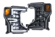XB LED HEADS SUPER DUTY 20 22 WHITE SET