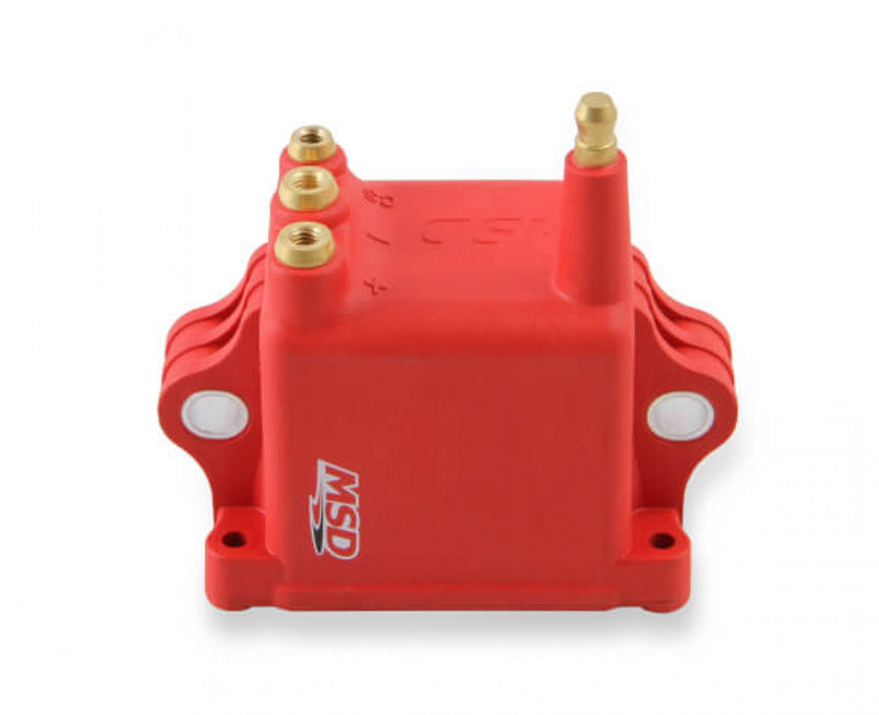 MSD Ignition Coil - High Output - 8-Pack - Red