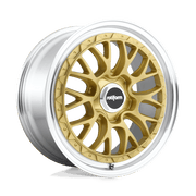 LSR 19X10 5X4.5 72 AU +25 GOLD & POL