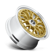 LSR 19X10 5X4.5 72 AU +25 GOLD & POL