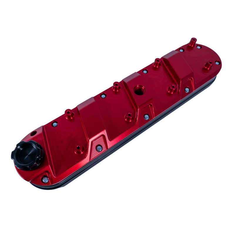 Two-piece TooHighPsi LS valve cover assembly