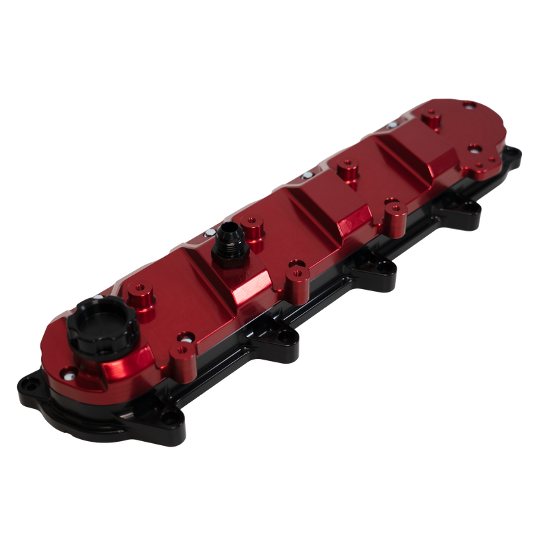Black anodized TooHighPsi LTX valve covers